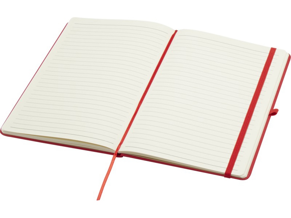 Блокнот Spectrum Plus формата A5 в твердой обложке - Красный