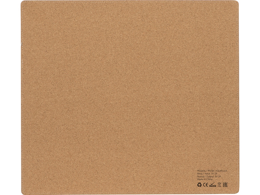 Пробковый коврик для рабочего места с беспроводной зарядкой Querсus